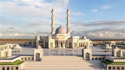 الرئيس السيسي يصدق على ضم مسجد مصر الكبير إلى وزارة الأوقاف 