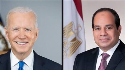 السيسي يتلقى اتصالًا هاتفيًا من بايدن لتعزيز العلاقات ونداء لوقف النار في غزة