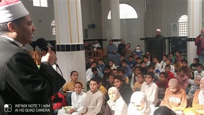 انطلاق برنامج لقاء الجمعة للأطفال من مسجد الرحمة بالرياض كفر الشيخ 