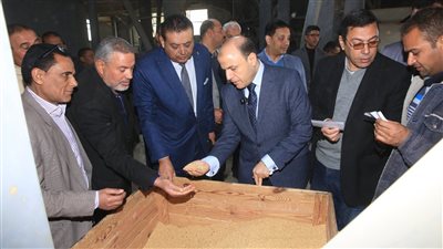  محافظ كفرالشيخ ..زيادة إنتاجية الارز من 2 لـ 6 طن للفدان