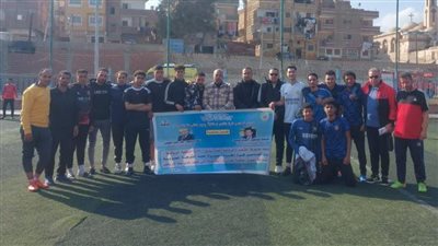 مطوبس مركز أول و كفر الشيخ ثانى دورى خماسي كرة القدم 