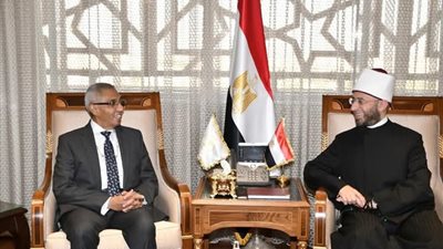 وزير الأوقاف يستقبل مساعد وزير الخارجية للعلاقات الثقافية