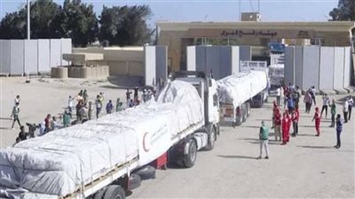قافلة المساعدات الإنسانية 