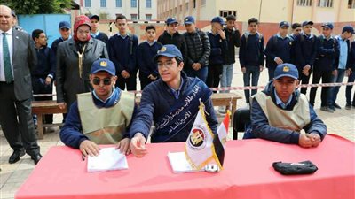 الهيئة الوطنية للانتخابات تزرع روح الديمقراطية في عقول طلاب الإسكندرية