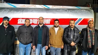 ضبط سيارة محملة 7500 لتر سولار بدون فواتير خلال حملات تموينية بالفيوم