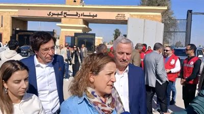 رئيسة وفد البرلمان الأوروبي تشيد بجهود مصر لدعم غزة وتؤكد رفض التهجير