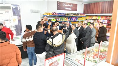 محافظ الدقهلية ومدير امن الدقهلية يفتتحان  المنفذ 32 