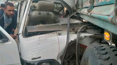 تصادم مروع في الغربية يسفر عن إصابة 8 أشخاص