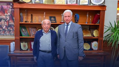 نقيب المهندسين يبحث مع رئيس اتحاد مقاولي غزة تعزيز التعاون في إعادة الإعمار