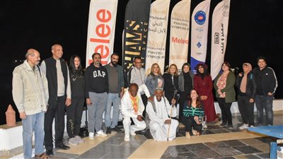 بالصور..اليوم  عرض اسطوري ل٦٠ لوحة في معبد فيلة 