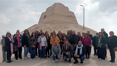 بني سويف تستقبل فوجين سياحيبن من أندية الشمس والجزيرة في زيارة للمعالم  والمناطق الأثرية والتاريخية 