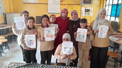 «التربية النفسية» بمدرسة المشتركة الابتدائية بنجع حمادي تنظم ورش عمل وجلسات إرشادية للتلاميذ | صور