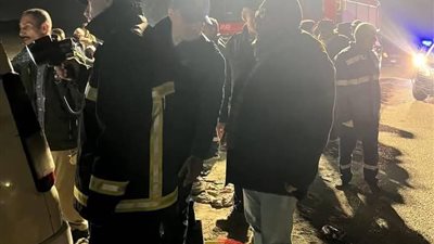 بالأسماء مصرع 13 وإصابة 3 اخرين في حادث تصادم المروع على طريق أسيوط الغربي