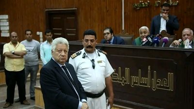  حبس مرتضى منصور 6 أشهر بتهمة سب محمود الخطيب وآخرين 