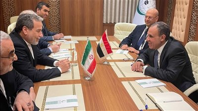 مصر تؤكد أهمية خفض التصعيد بالمنطقة خلال لقاء وزير الخارجية بنظيره الإيراني