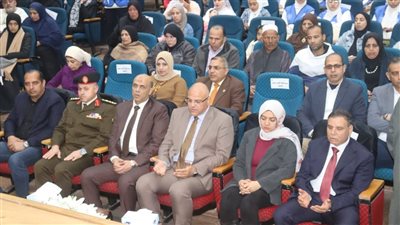 محافظ القليوبية ومدير الأمن يشهدان احتفالية يوم الشهيد وتكريم أسر الأبطال
