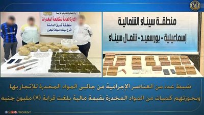 ضربات أمنية موجعة ضد تجار المخدرات في عدة محافظات.. تفاصيل 