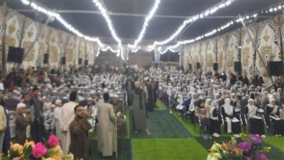 اتحاد بشبابها بأسيوط يحتفي بتخرج 1000 حافظ للقرآن الكريم في كوم المنصورة بأسيوط 