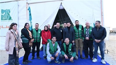 وزير الشباب يشارك في فعاليات الخيمة الرمضانية لمؤسسة 