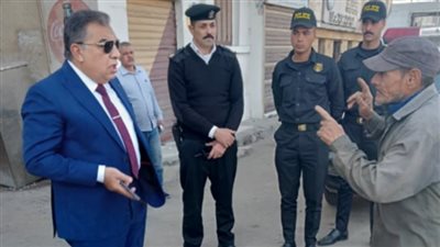 ضبط نباش قمامة ومصادرة الكارو الخاص به واتخاذ  الاجراءات القانونية ضده
