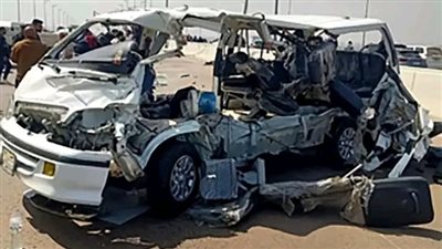 مصرع 3 أشخاص وإصابة 9 في حادث تصادم مروع بالإسكندرية