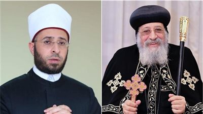 البابا تواضروس الثاني يهنئ وزير الأوقاف بعيد الفطر المبارك