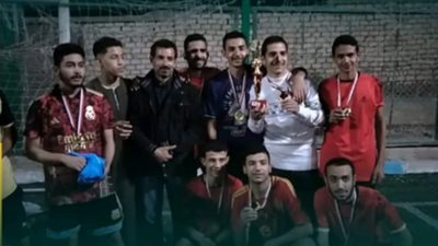 النسور يخطف لقب البطولة الرمضانية في أبوتيج بركلات الترجيح 