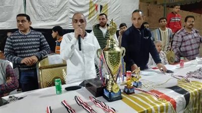 نادي أبوتيج الرياضي يختتم دورته الرمضانية بتكريم المتميزين 
