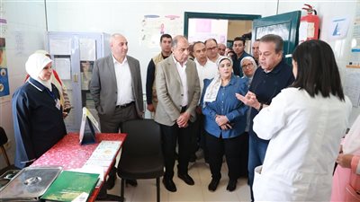 وزير الصحة ومحافظ المنيا يتفقدان مشروعي إنشاء مستشفى مغاغة المركزي 