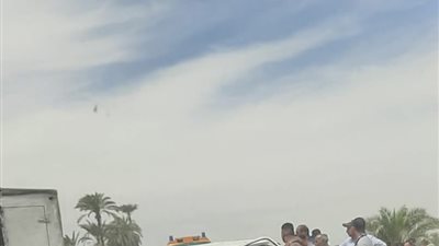 مصرع  وإصابة 6 من عائلة واحدة في حادث تصادم  بأسيوط