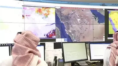 تحذير إنذار برتقالي في المدينة المنورة: أمطار و برد ورياح شديدة