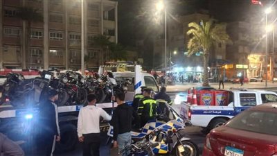 مرور دمياط يشن حملة مكثفة لضبط مخالفات الدراجات النارية