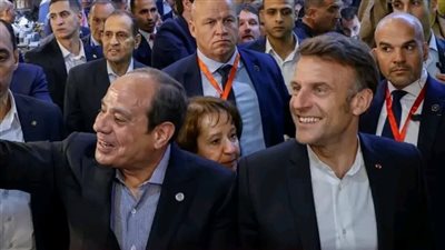 الرئيس الفرنسي يزور جامعة القاهرة.. وسط استنفار أمني وتنظيم مروري لاستقباله