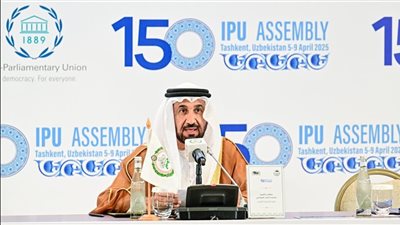 رئيس البرلمان العربي يدعو لتوحيد الجهود دعماً للقضايا العربية وفي مقدمتها فلسطين