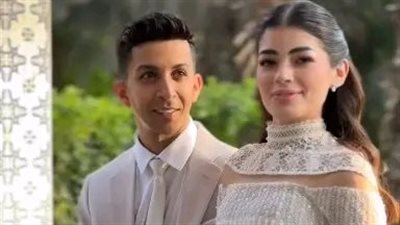 جلسة تصوير عقد قران ليلى زاهر وهشام جمال.. لحظات من السعادة والحب
