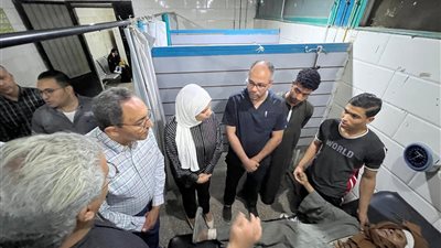 « عبد الحليم »  يفاجئ مستشفى قنا العام ويتفقد قسم الاستقبال والطوارئ |صور 