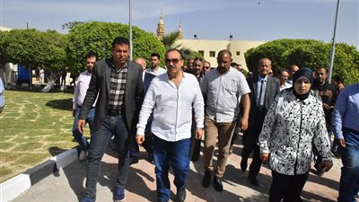 محافظ أسيوط: يتفقد مراحل تطوير النصب التذكاري في بني عدي استعدادًا للعيد القومي