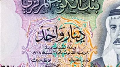 سعر الدينار الكويتي أمام الجنيه المصري في ختام تعاملات اليوم الأربعاء 