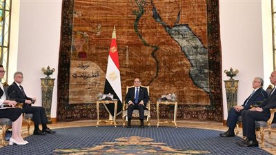 الرئيس السيسي يستقبل رئيس البرلمان المجري لبحث تعزيز التعاون البرلماني