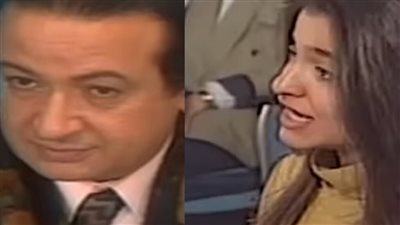 قبل شهرتها..نور الشريف يظهر مع علا غانم ويكشف موقفه من الجيل الجديد