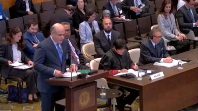 مصر تترافع أمام محكمة العدل الدولية وتدين الانتهاكات الإسرائيلية للقانون الدولي الإنساني