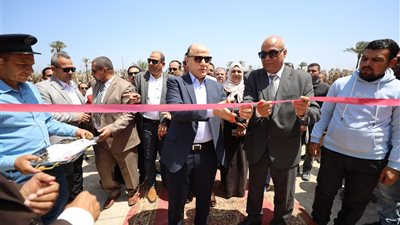 محافظ كفرالشيخ يفتتح محطة رفع صرف صحي قرية الشهابية