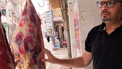  ضبط لحوم غير صالحة للاستهلاك الآدمي بكفرالشيخ