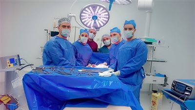 فريق طبى بمركز اورام كفرالشيخ ينجح فى استئصال ورم ضخم فى مثانه شخص 