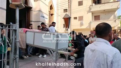 جثمان طالبة علوم الزقازيق يصل مسجد الحجازي وسط حالة من الحزن الشديد