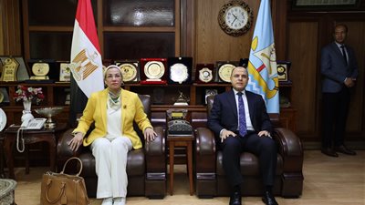 محافظ كفرالشيخ يستقبل وزيرة البيئة قبيل انطلاق مؤتمر “الابتكار من أجل مستقبل أخضر