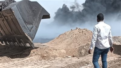 تدخل إنساني من أهالي عرب أبو ساعد والسيطرة على حريق مصنع الكوك