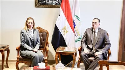 رئيس التنظيم والإدارة والمديرة التنفيذية للأكاديمية الوطنية للتدريب يبحثان أطر التعاون المشترك