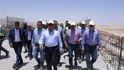 وزير الصناعة يتفقد المنطقة الصناعية بالمطاهرة بمحافظة المنيا.. ويفتتح مصنع جولدن افينيو