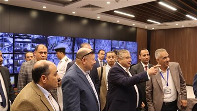 جولة تفقدية للجنة العليا للتفتيش الأمني والبيئي بمطار سفنكس الدولي